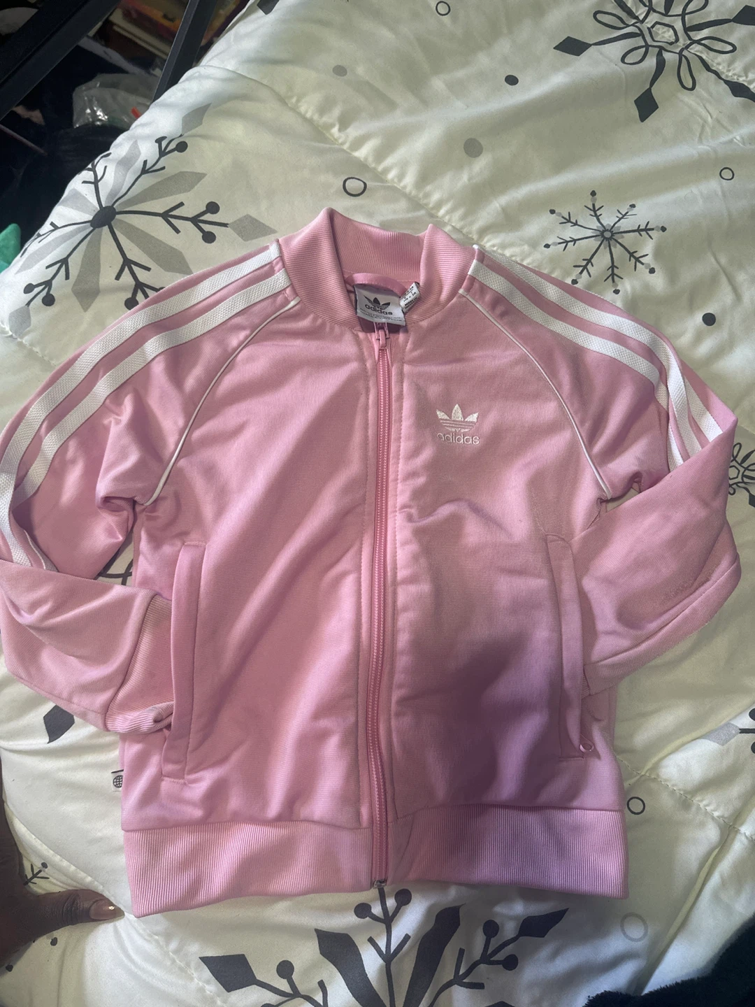 Pink Adidas Track Jacket