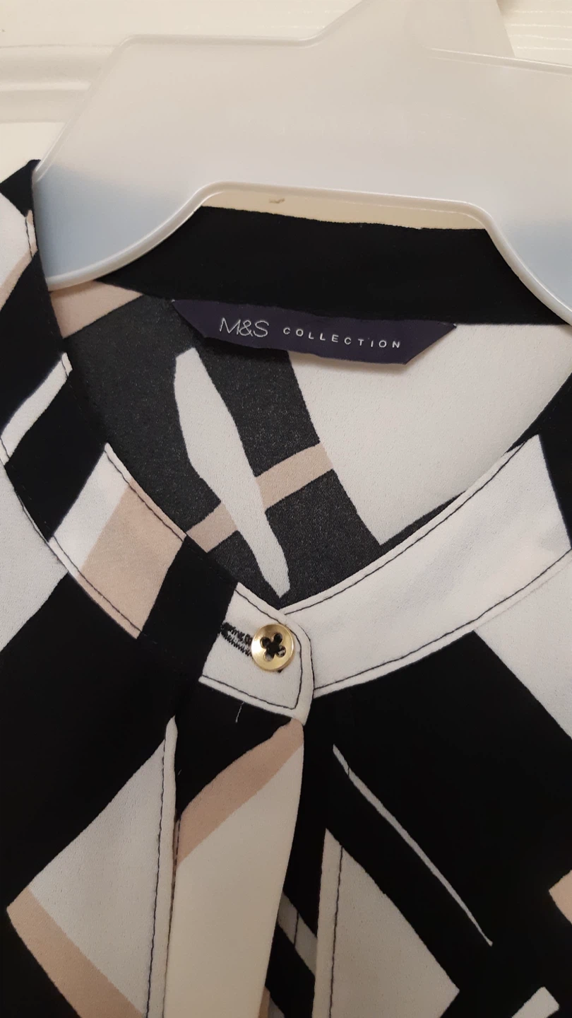 Women's Long Sleeve M&S Blouse - Size 12 - photo 3