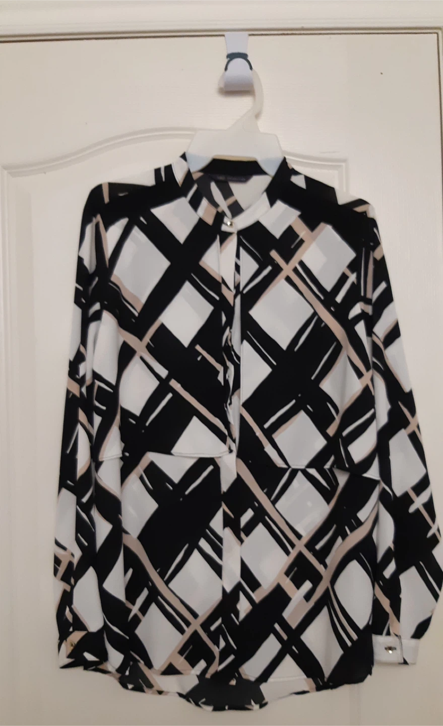 Women's Long Sleeve M&S Blouse - Size 12