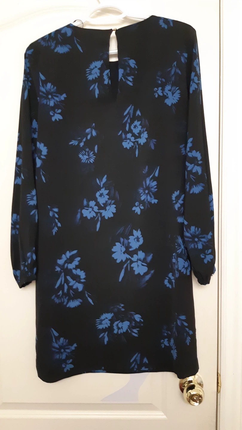Womens Longsleeve Lined Floral Top - Size 6 - photo 2