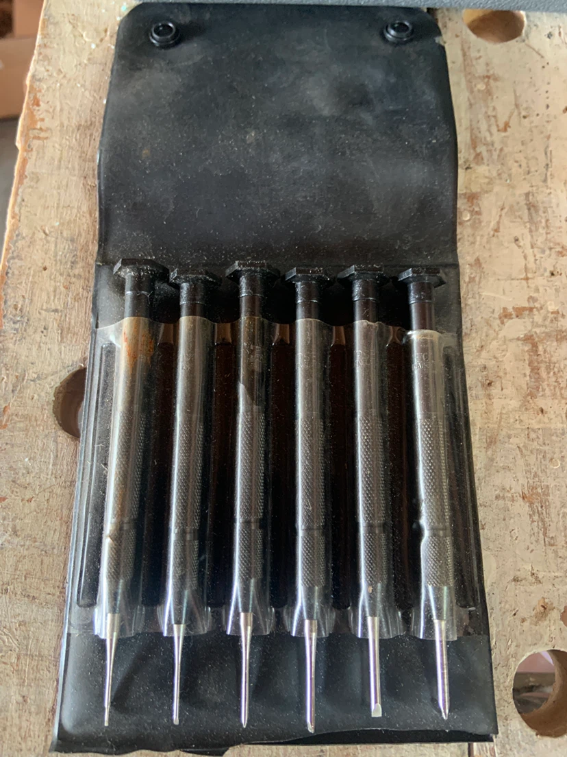Drill Bit Set, Wrench, and Screwdriver Set