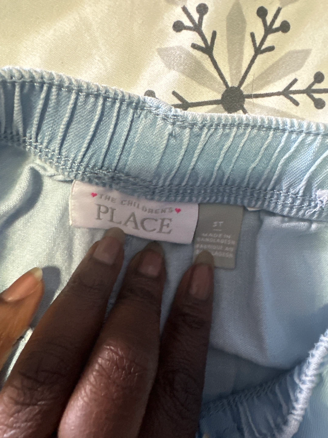 The Children's Place Light Wash Denim Pants Size 5T - photo 3