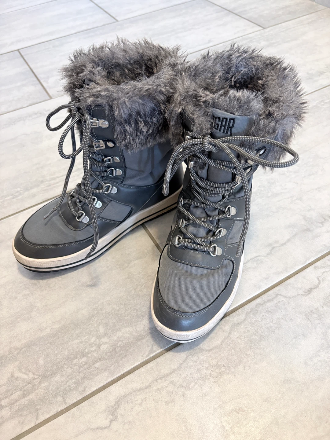 Cougar Grey Winter Boots