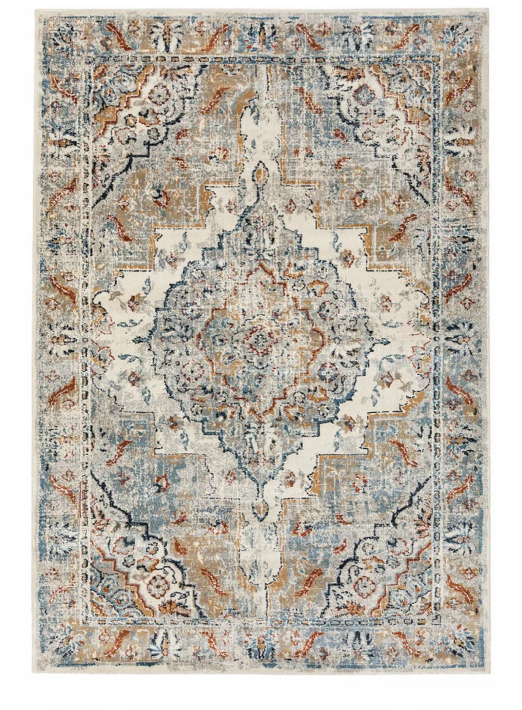 Ikea Rug, low pile, multicolor, 5 ' 3 "x7 ' 9 "