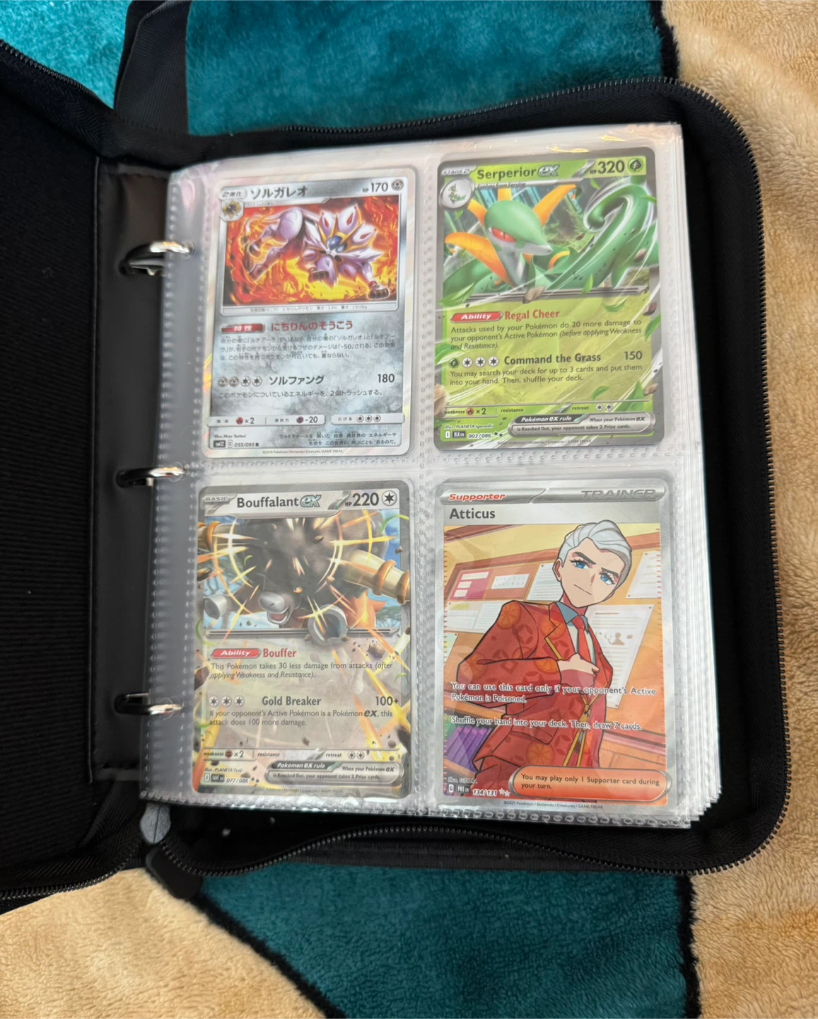 Filled Pokémon card binder - photo 2