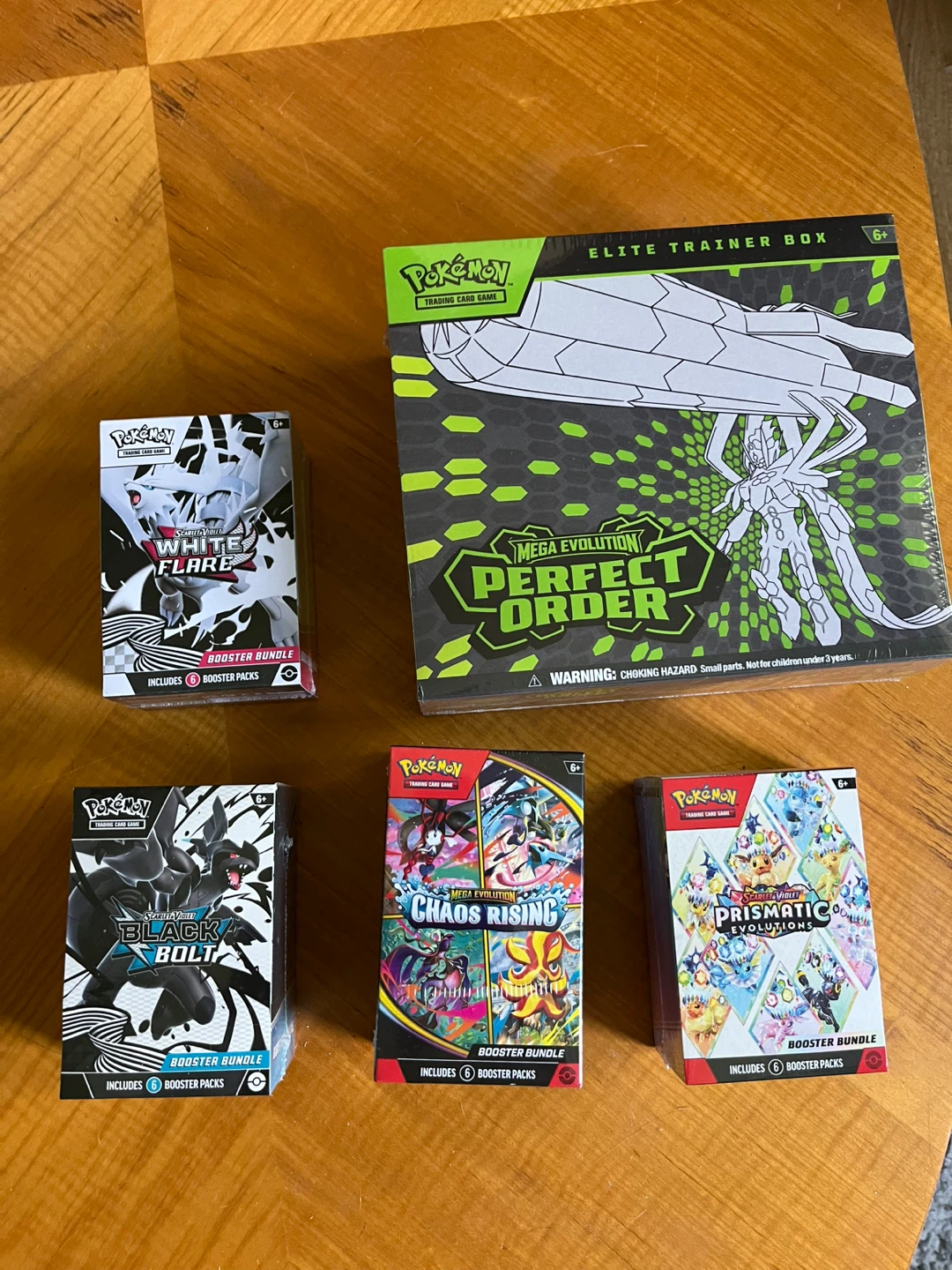 Pokemon Trading Card Game Booster Bundles and Elite Trainer Box