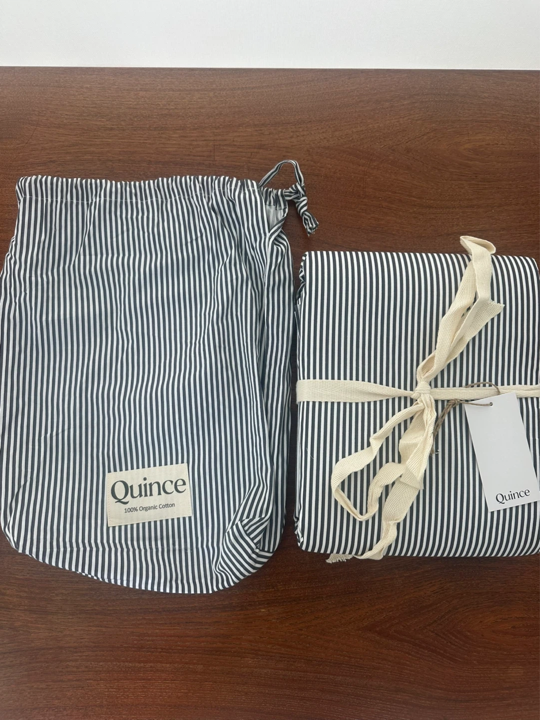 NEW Quince Twin Duvet Cover- organic cotton