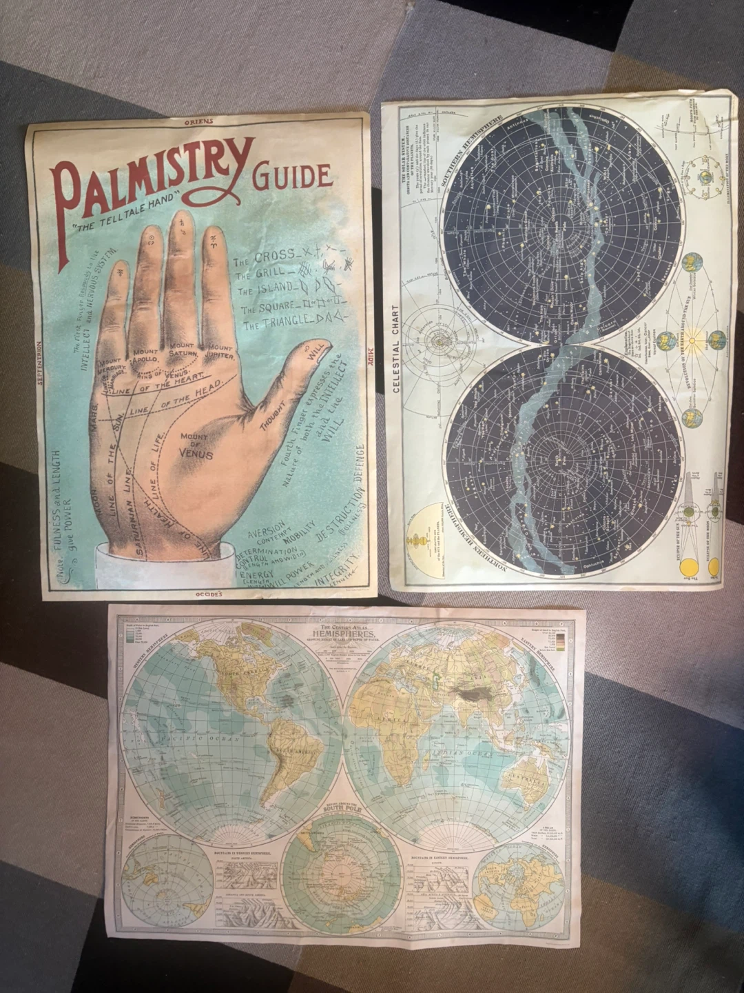 Oriens Palmistry Guide and Celestial Chart