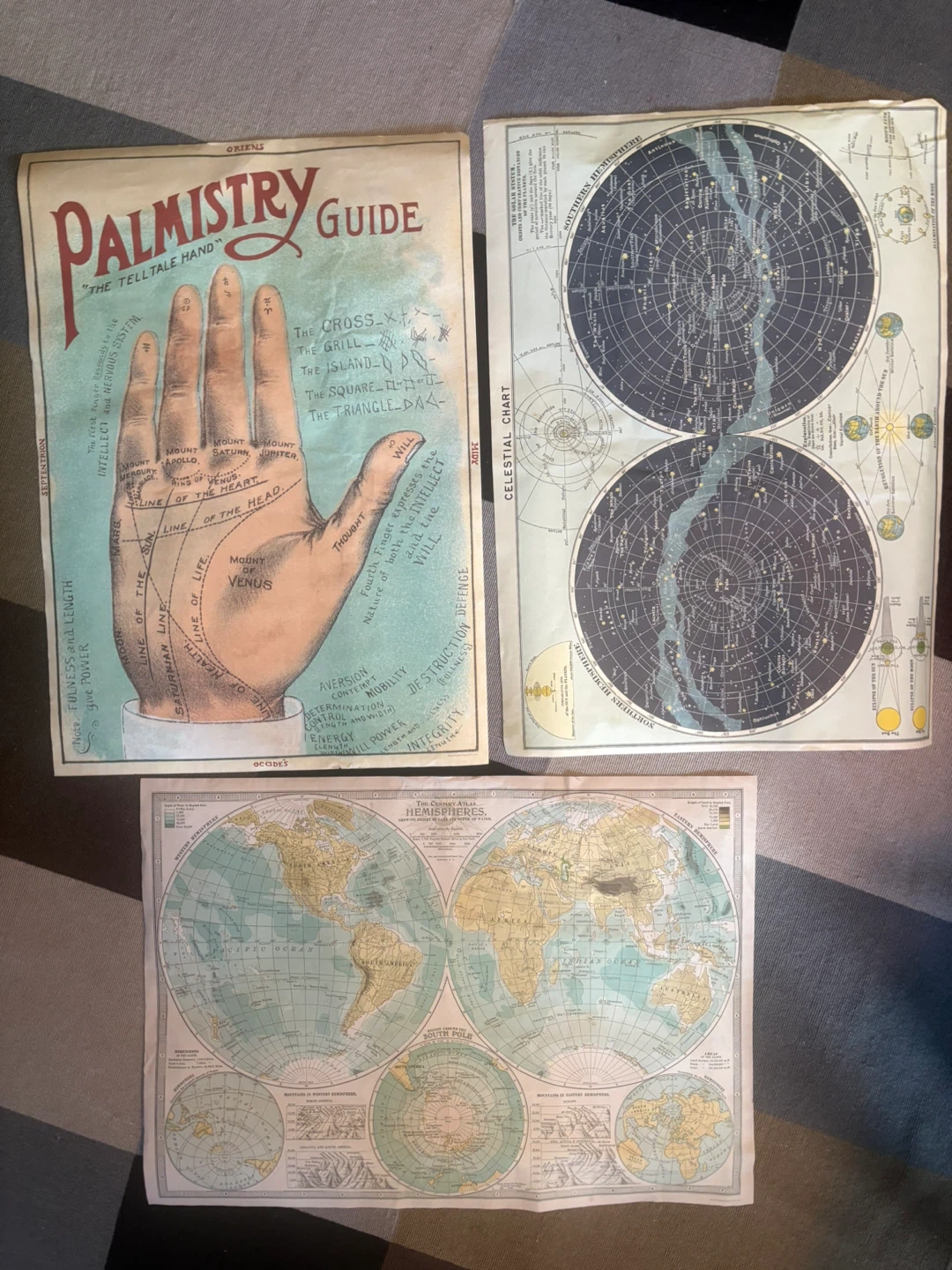 Oriens Palmistry Guide and Celestial Chart - photo 2