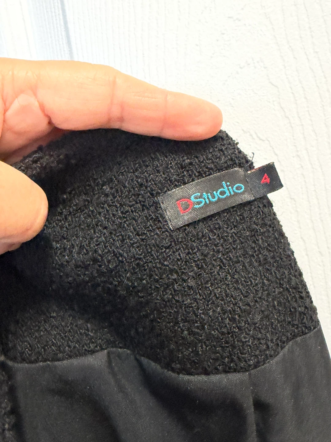 Sans Souci Black & White Tweed Jacket - photo 4