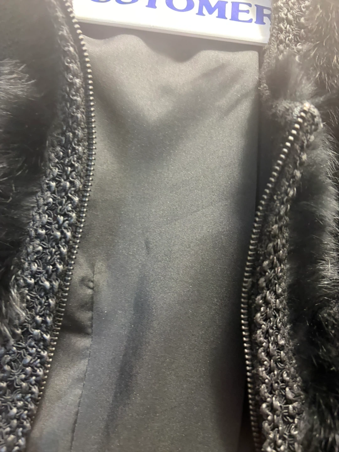 Sans Souci Black & White Tweed Jacket - photo 5