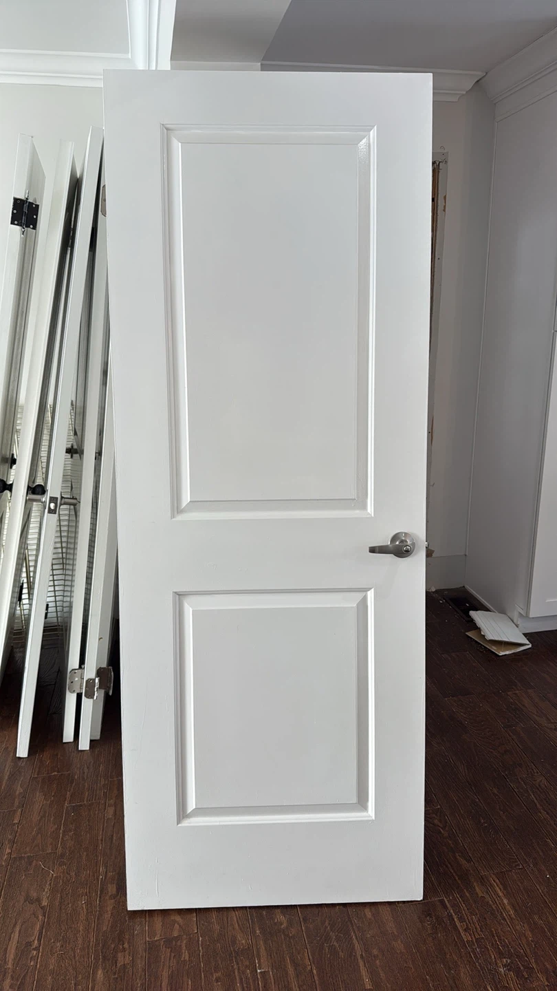 White Interior Doors - 2 Styles
