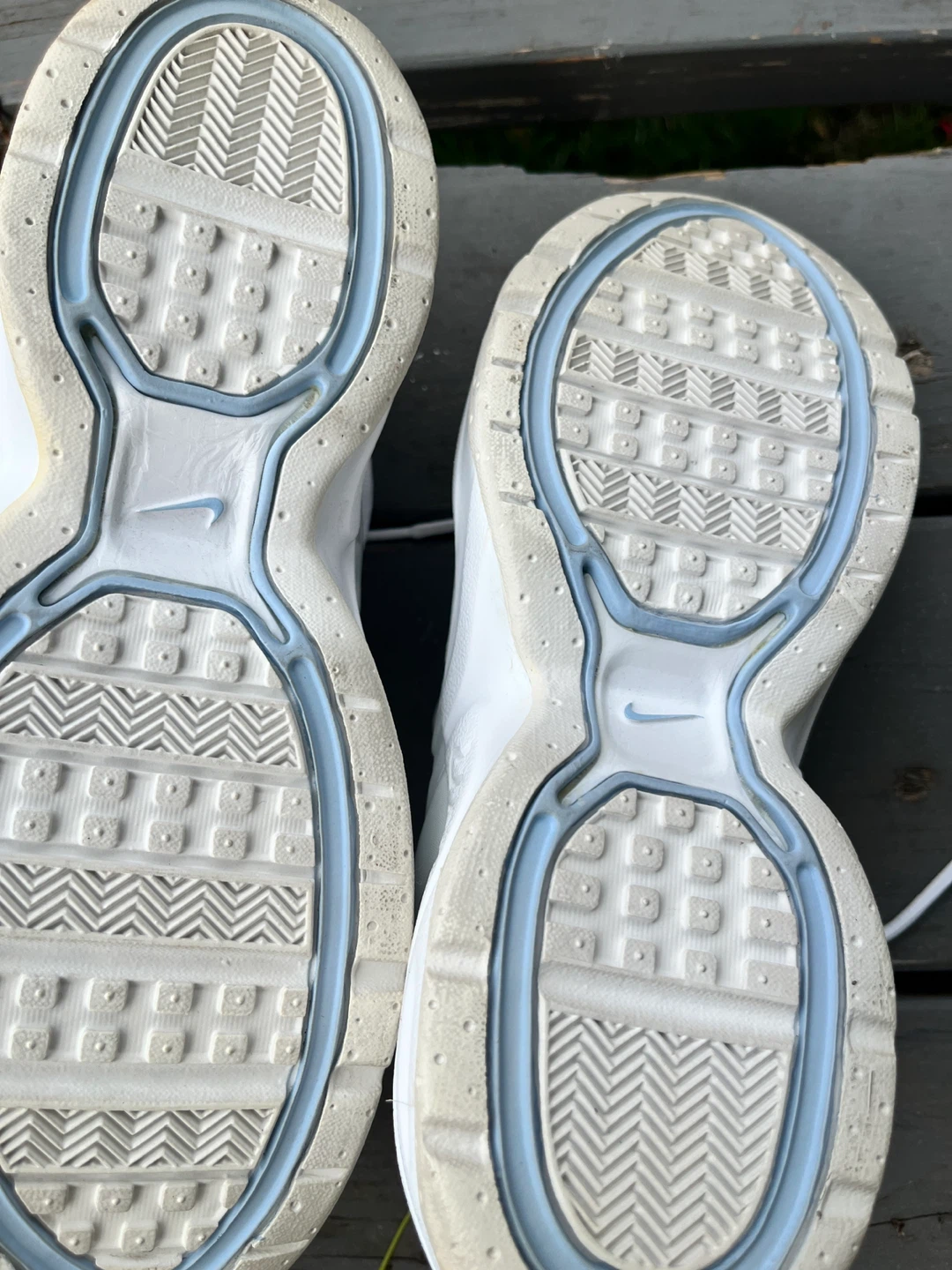 Nike Air Women's White Running Shoes Size 7.5 - photo 5