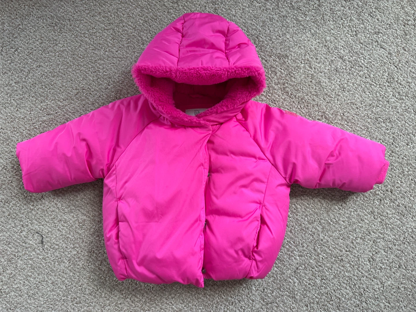 Baby Gap Pink Puffer Jacket