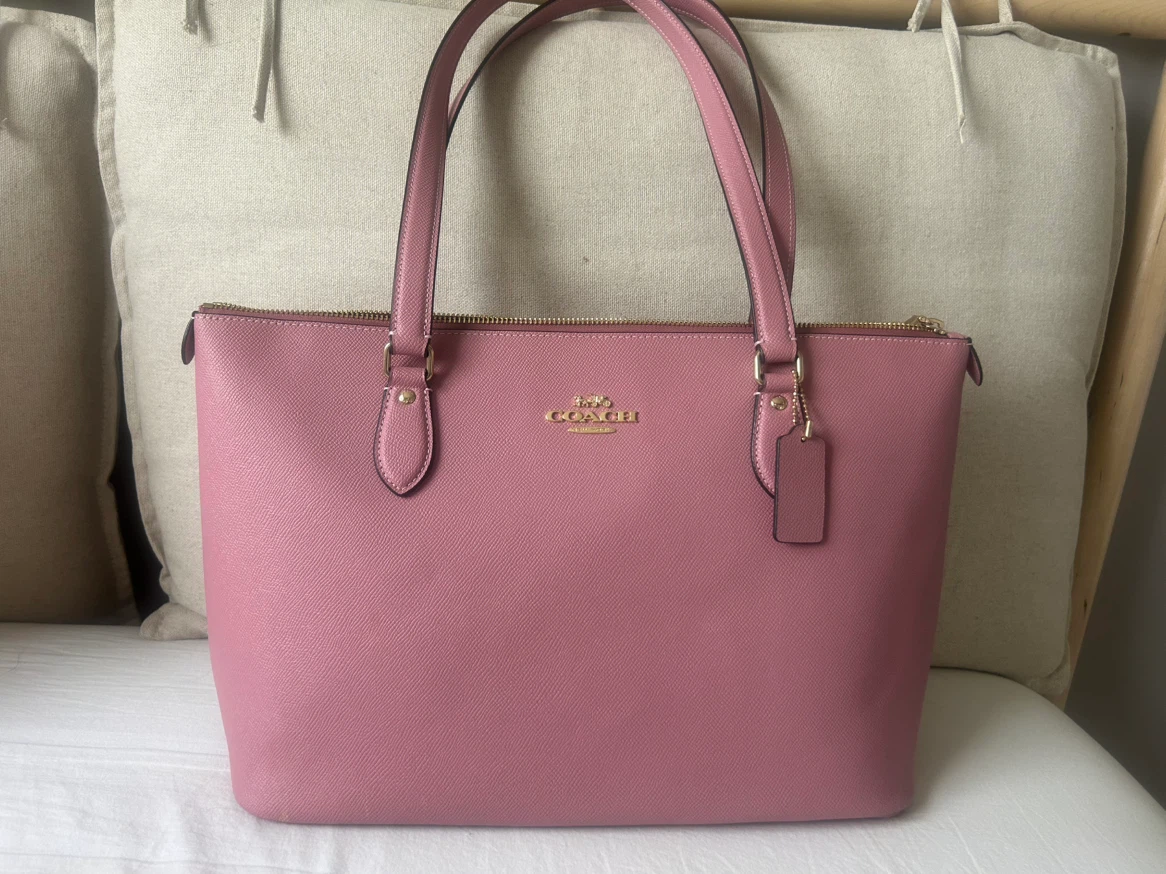 Coach Pink Tote Bag
