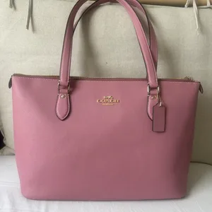 Coach Pink Tote Bag