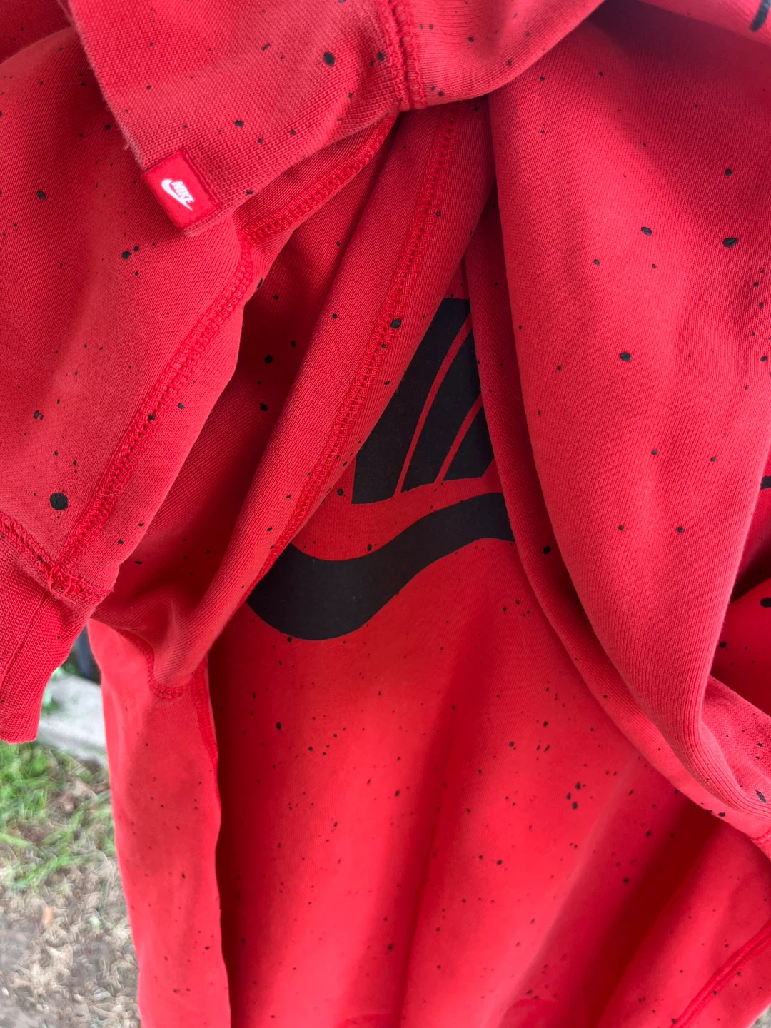 Nike Crewneck Sweatshirt - Red, Size L - photo 4