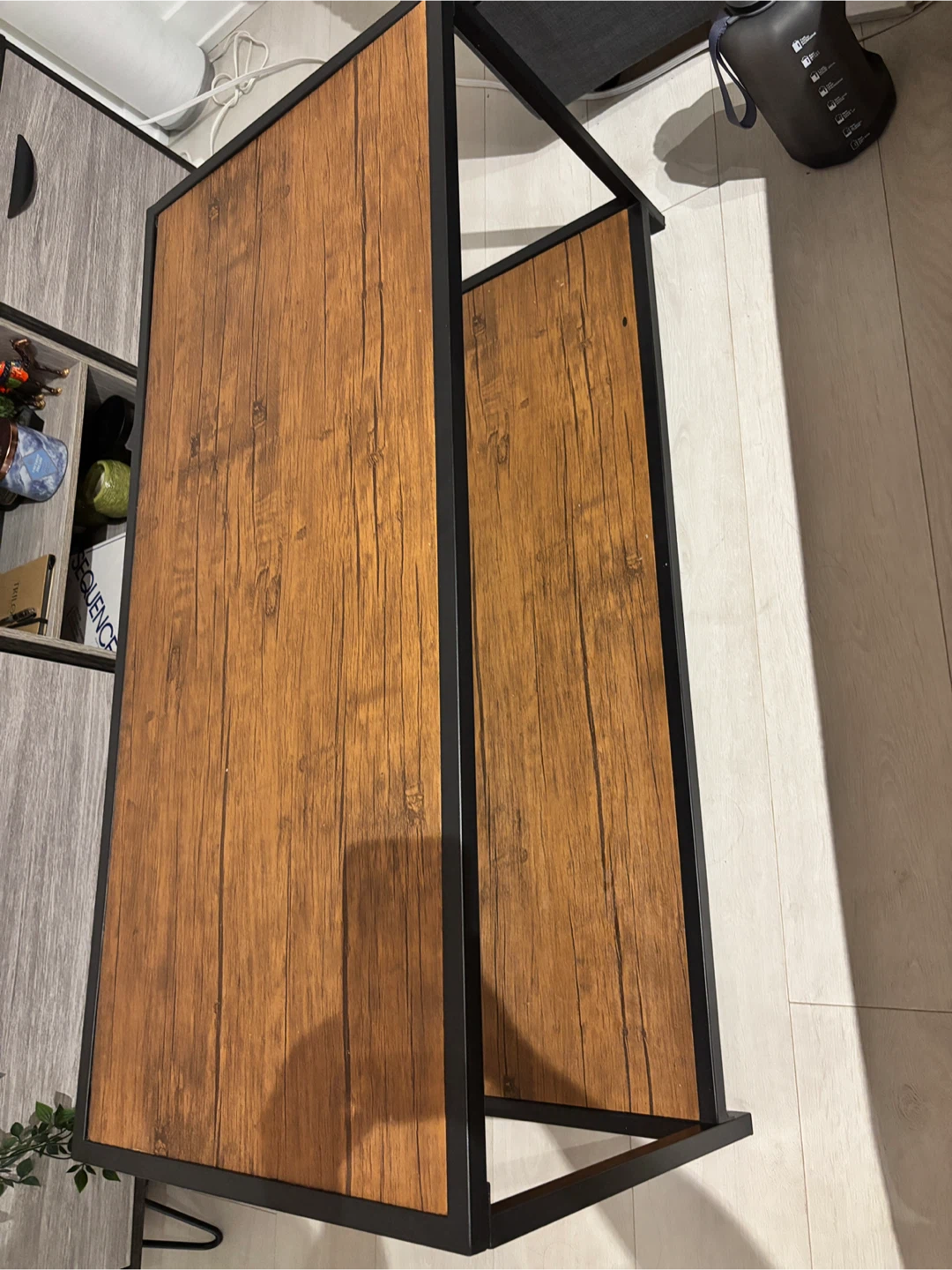 Coffee Table with Wood Grain Finish - photo 2