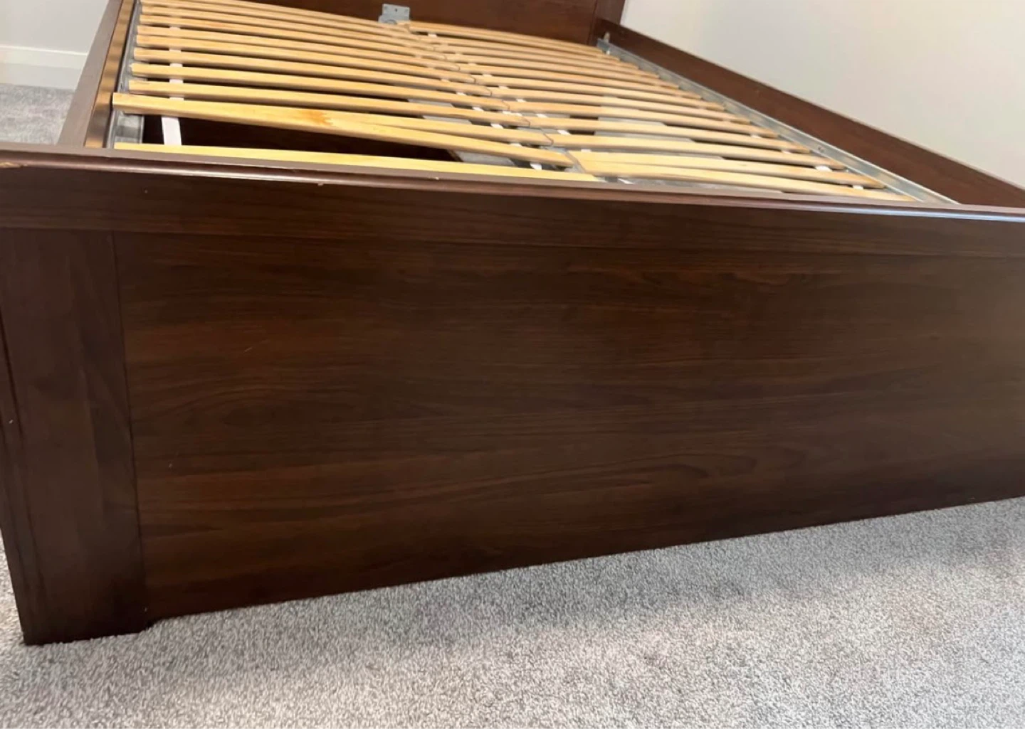 Full bed frame with drawers - photo 3