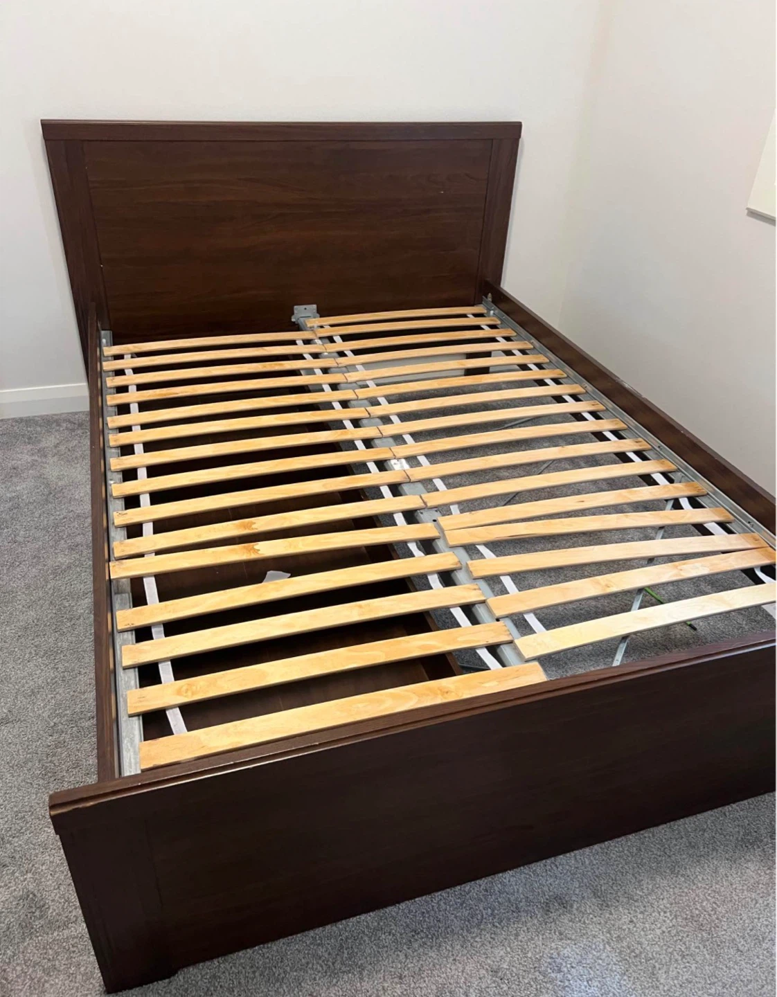 Full bed frame with drawers - photo 4