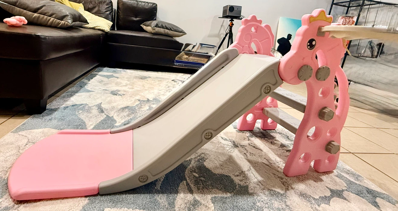 3-in-1 Toddler Slide and Climber indoor and outdoor Playset