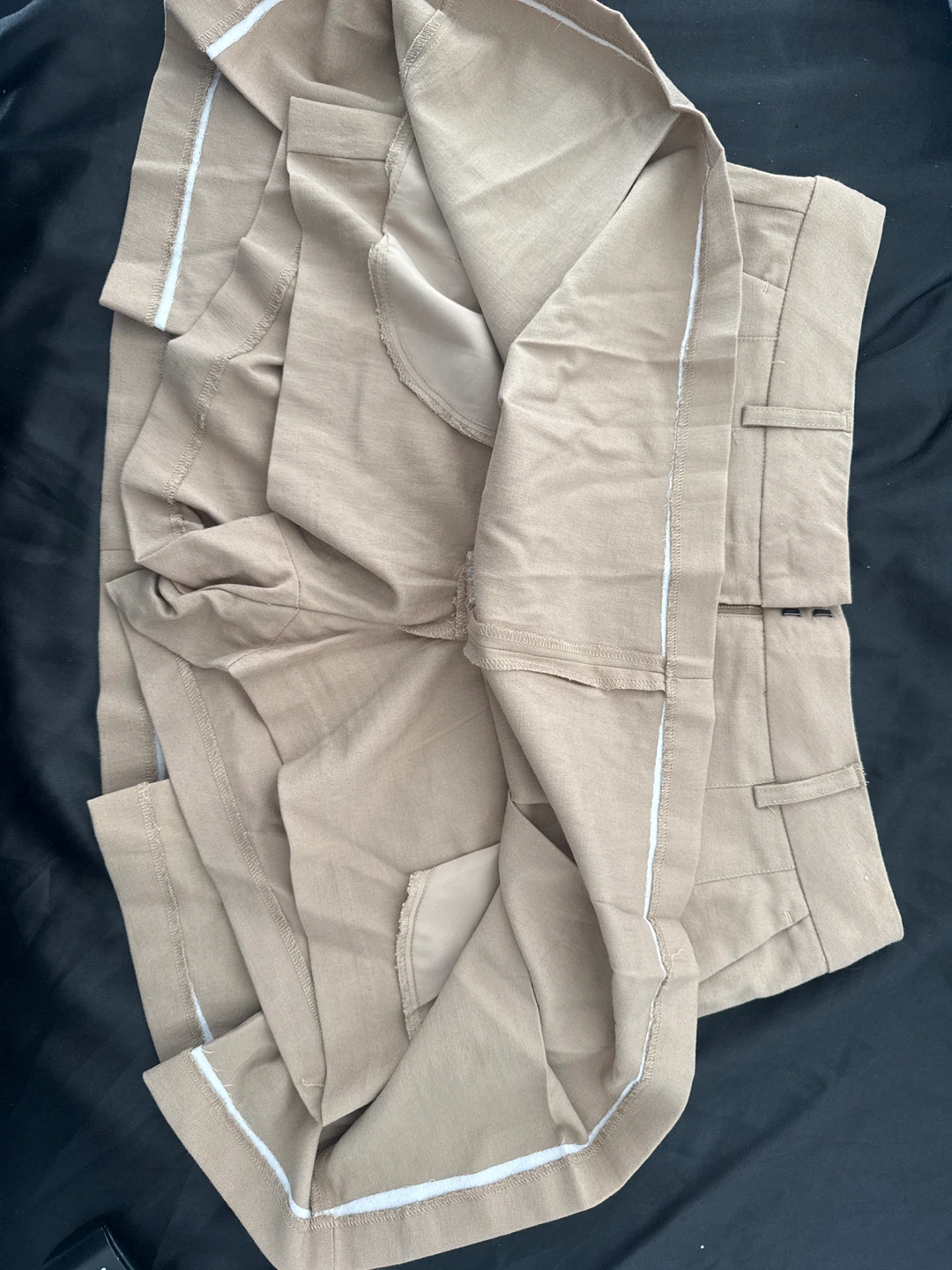 Dynamite Khaki Pleated Short skirt - photo 2