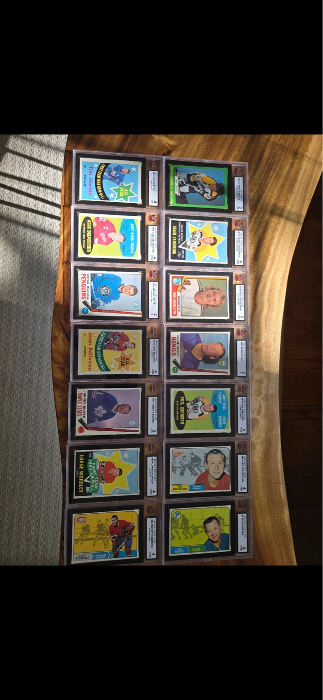 Very old vintage graded cards