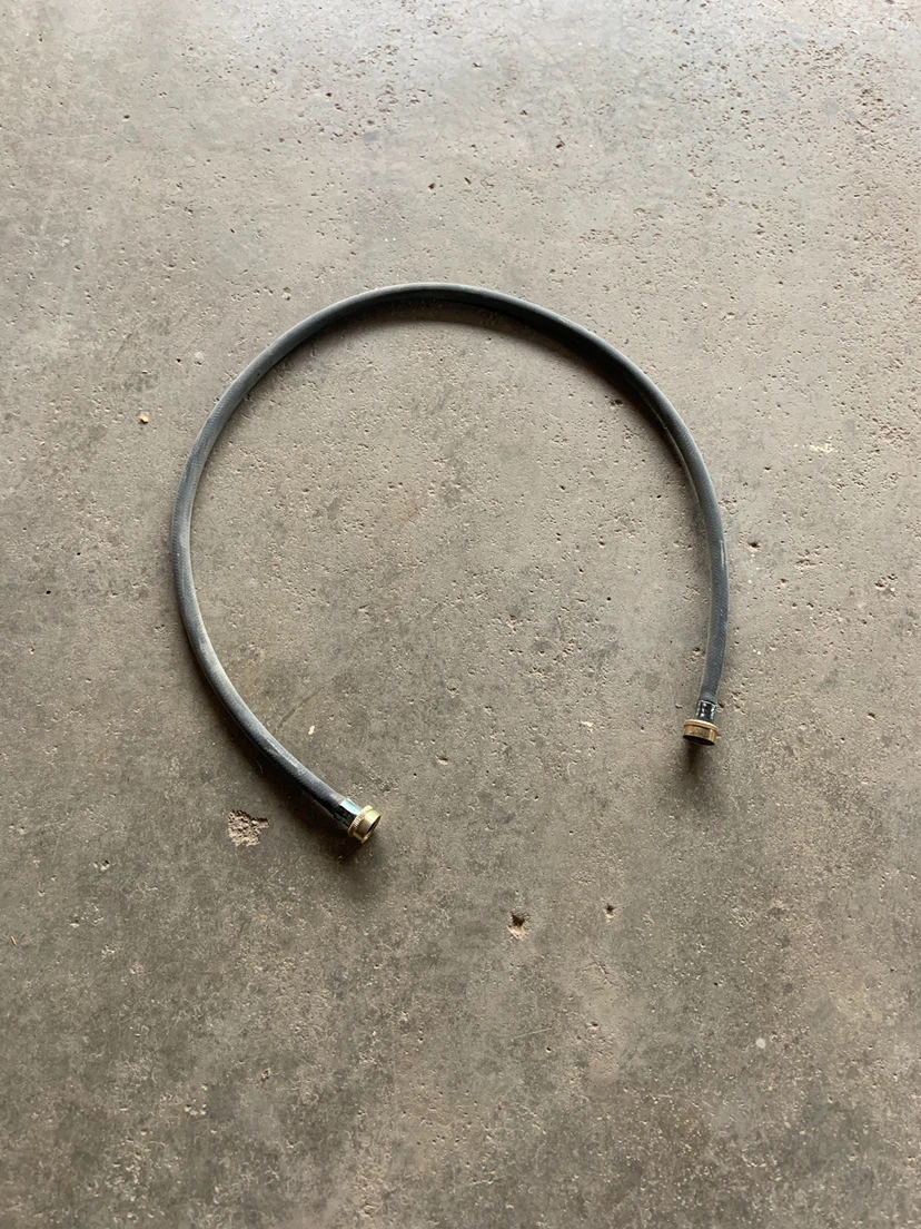 Lot of 3 Flexible Water Hoses.new washer hose included - photo 2