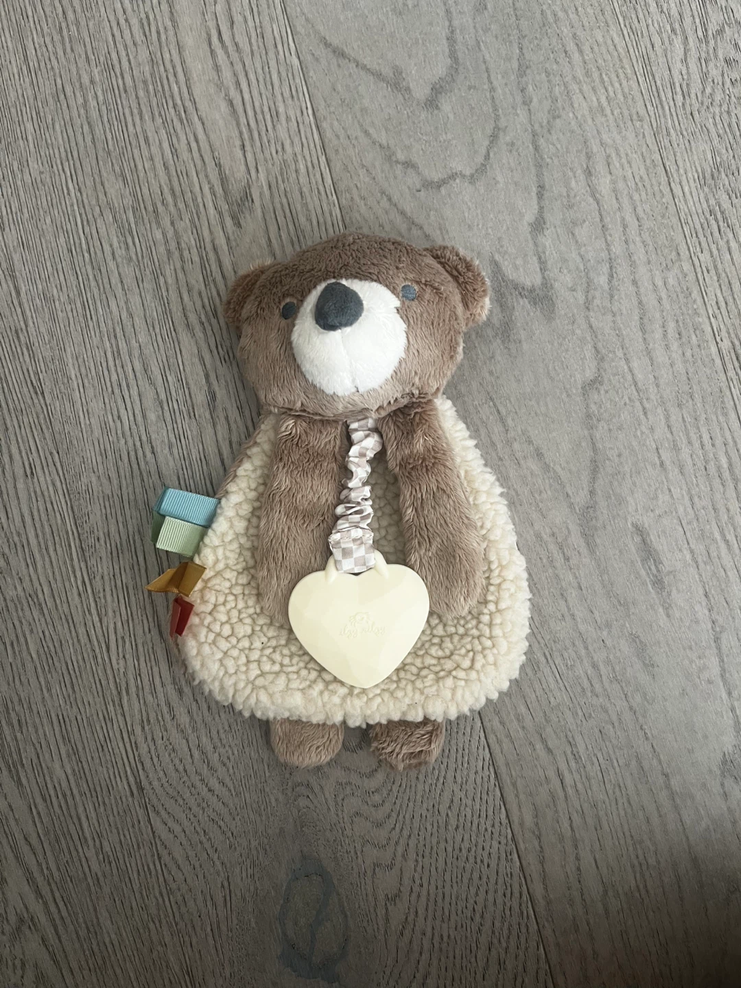 Itzy Ritzy Crinkle Sensory Bear Toy