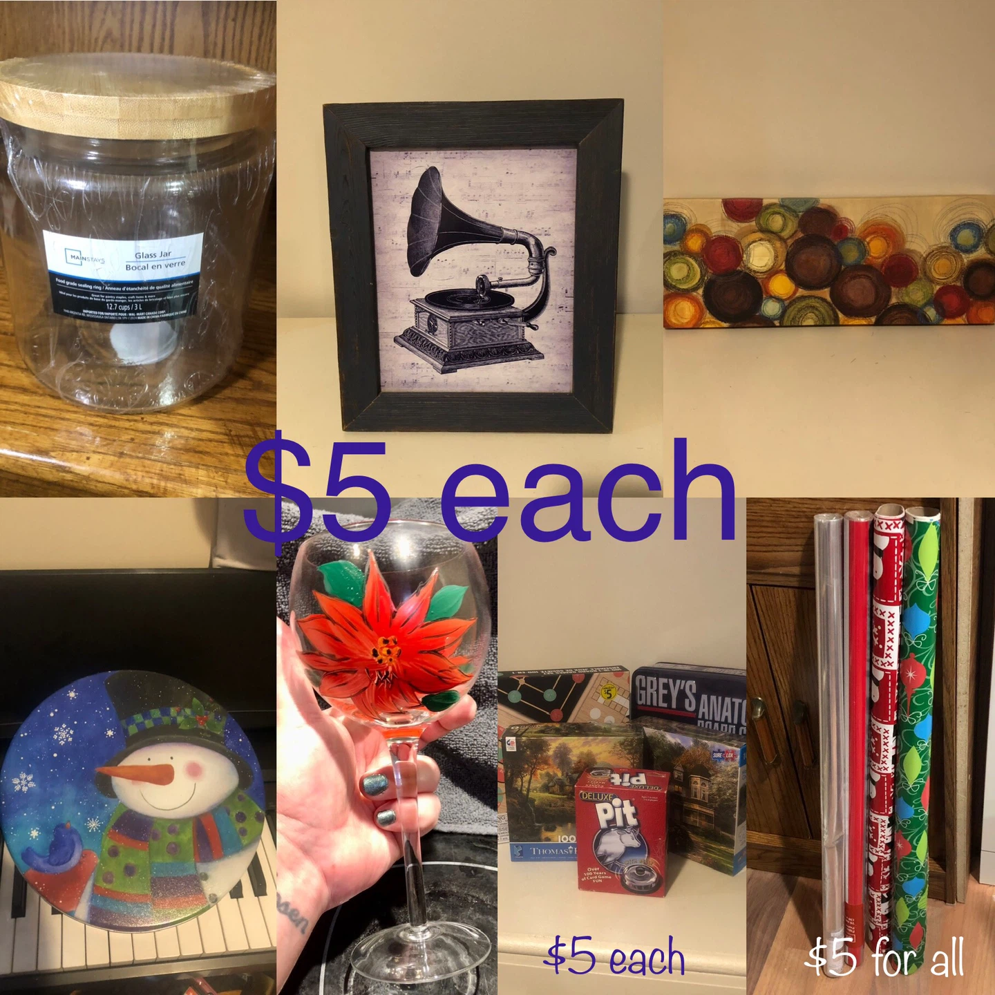 Moving clearout! Everything must go!