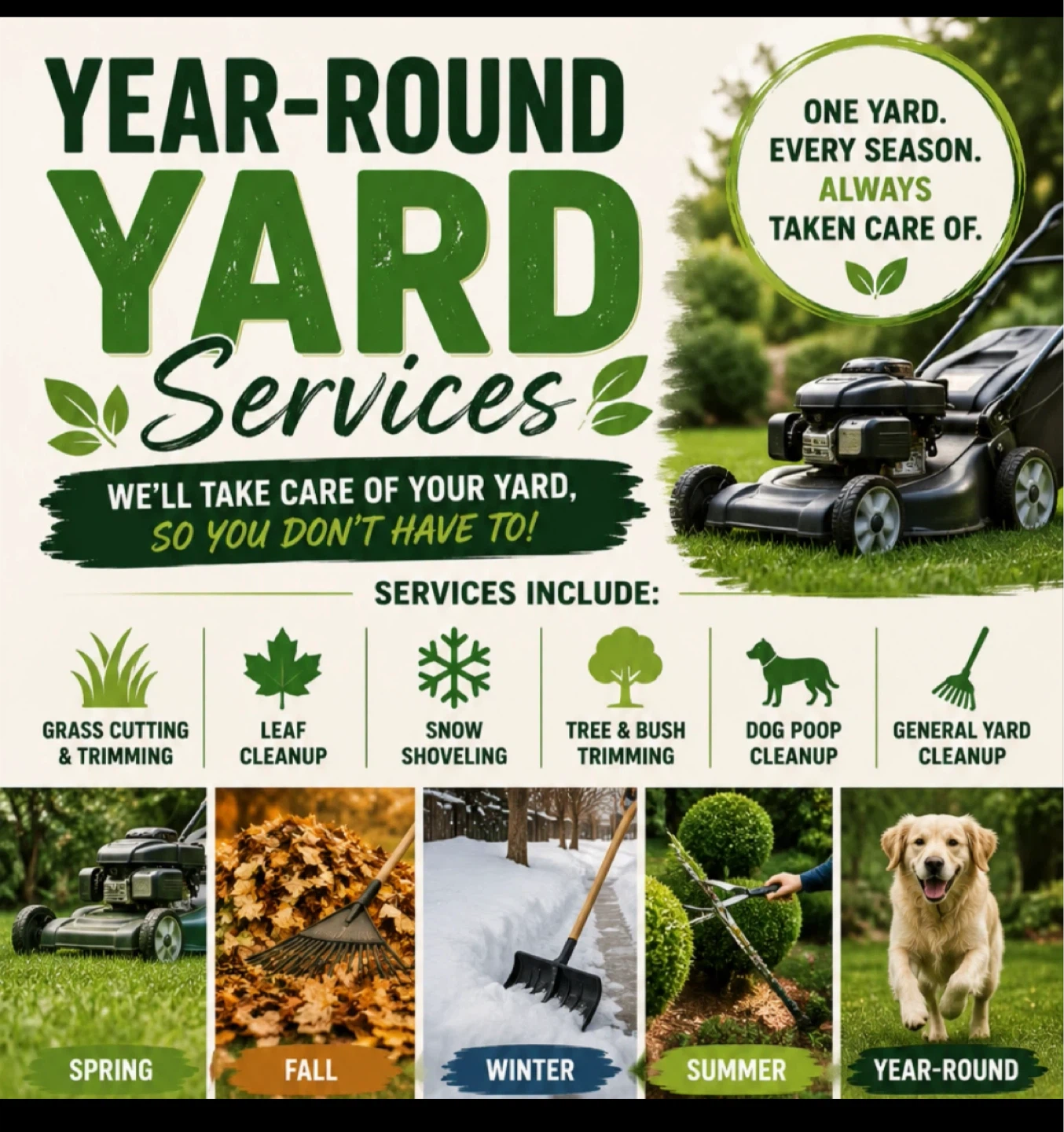 Year-Round Yard Services