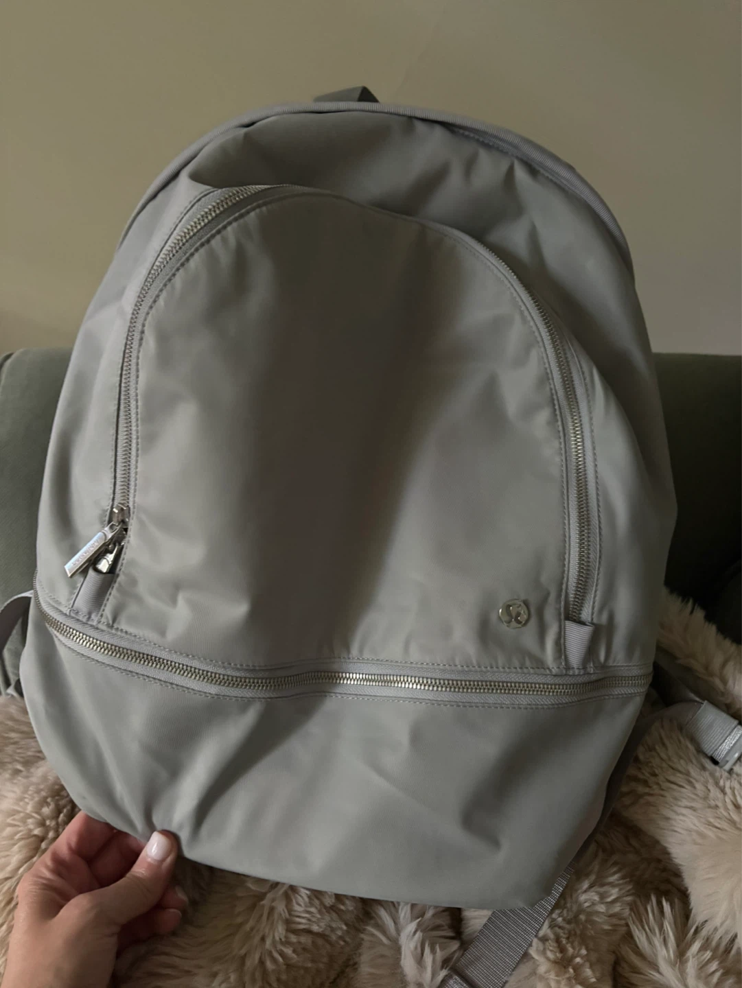 Lululemon Backpack - light Grey - photo 2