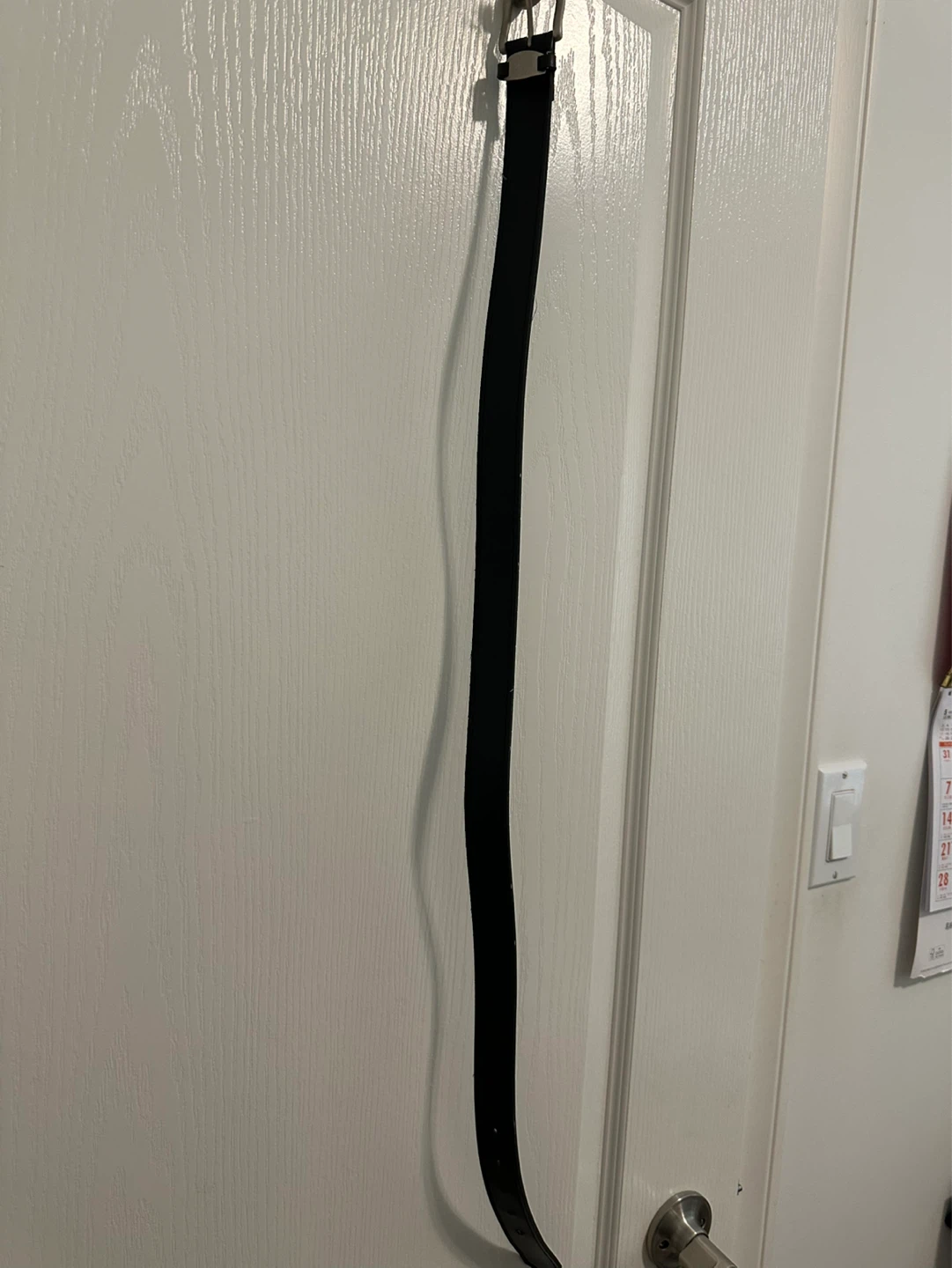 Black Leather Belt