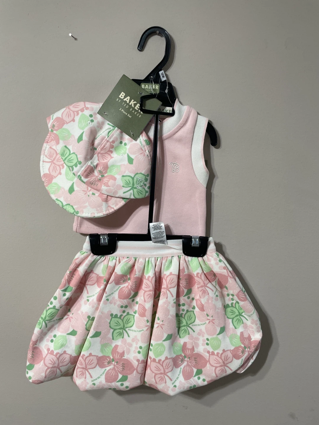 Ted Baker Baby Girl 3-Piece Set - Pink Floral