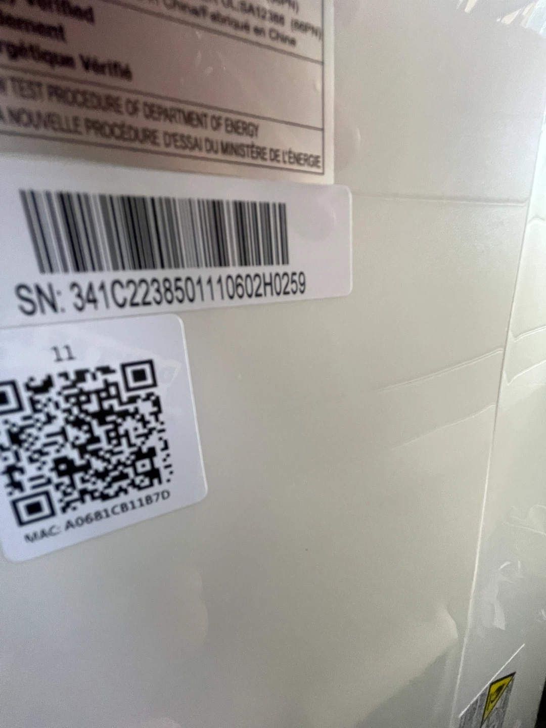 Midea Portable Air Conditioner MP86SQWBA2RCM - photo 4