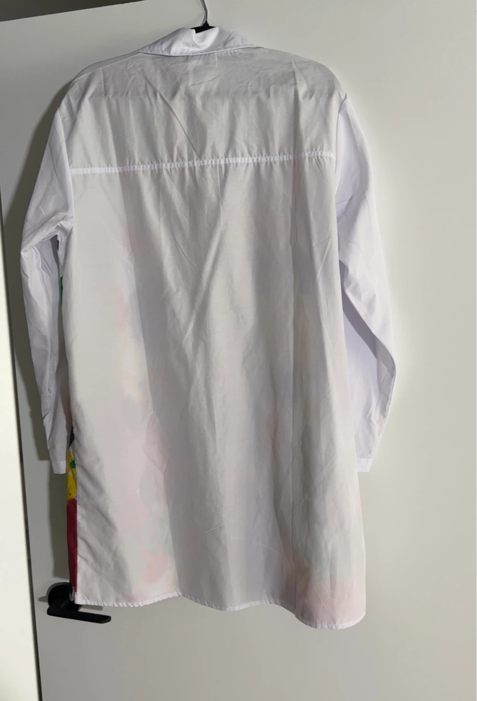 Capson Graffiti Print Button-Up Shirt - White/Multi-Colour - photo 3
