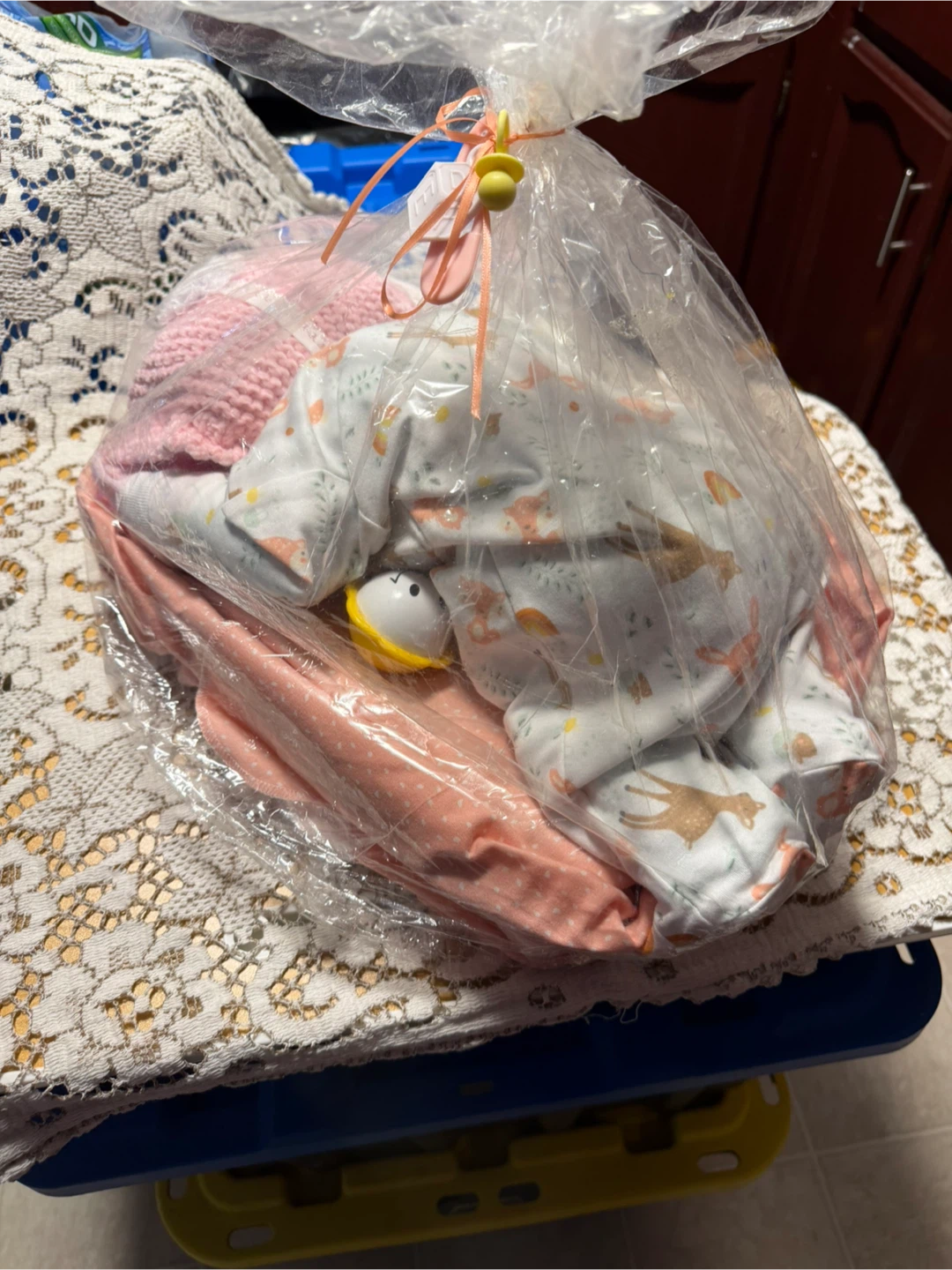 Baby diaper cakes and all the materials to make them - photo 2