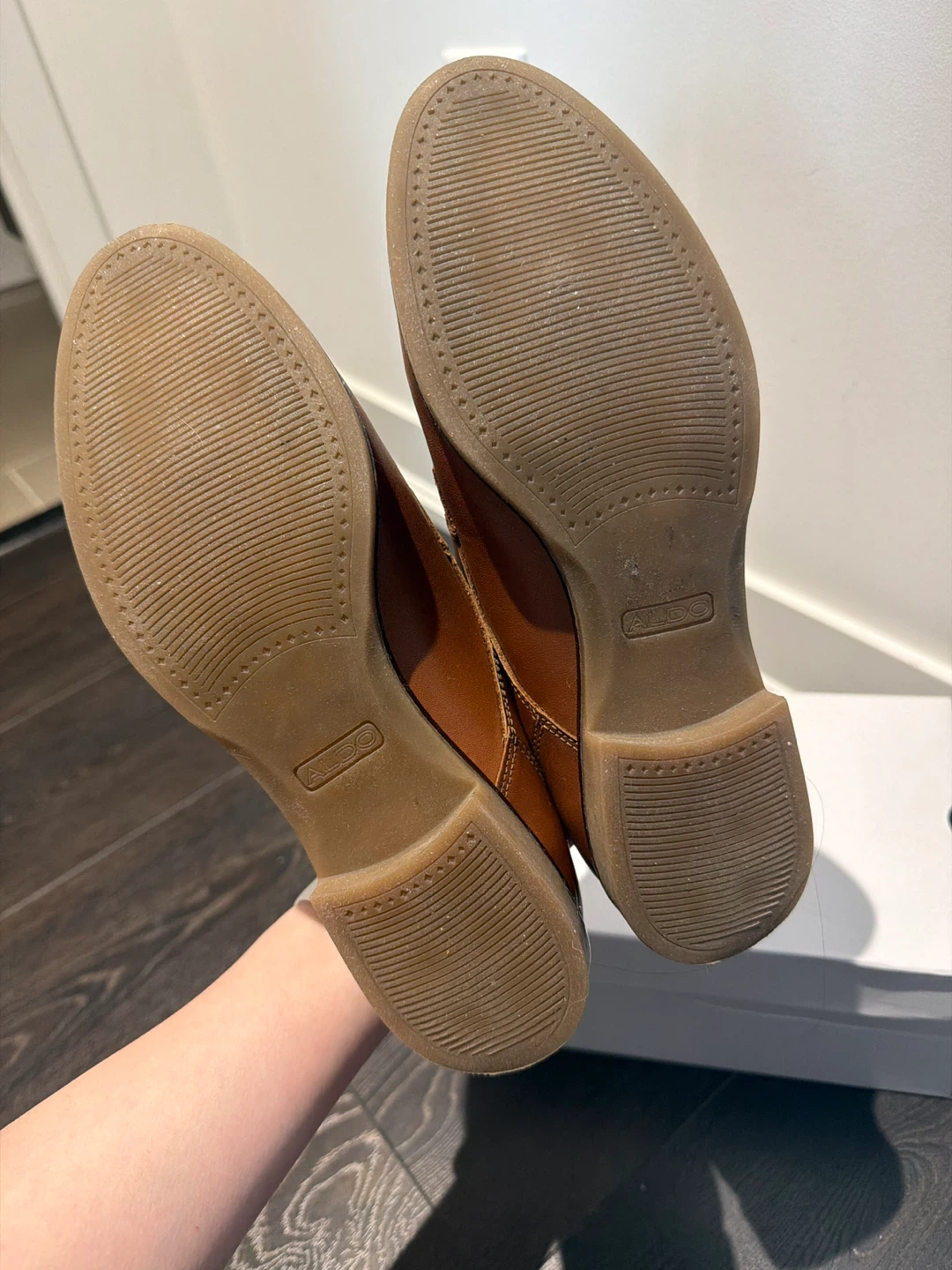 ALDO Brown Leather Dress Shoes - photo 3