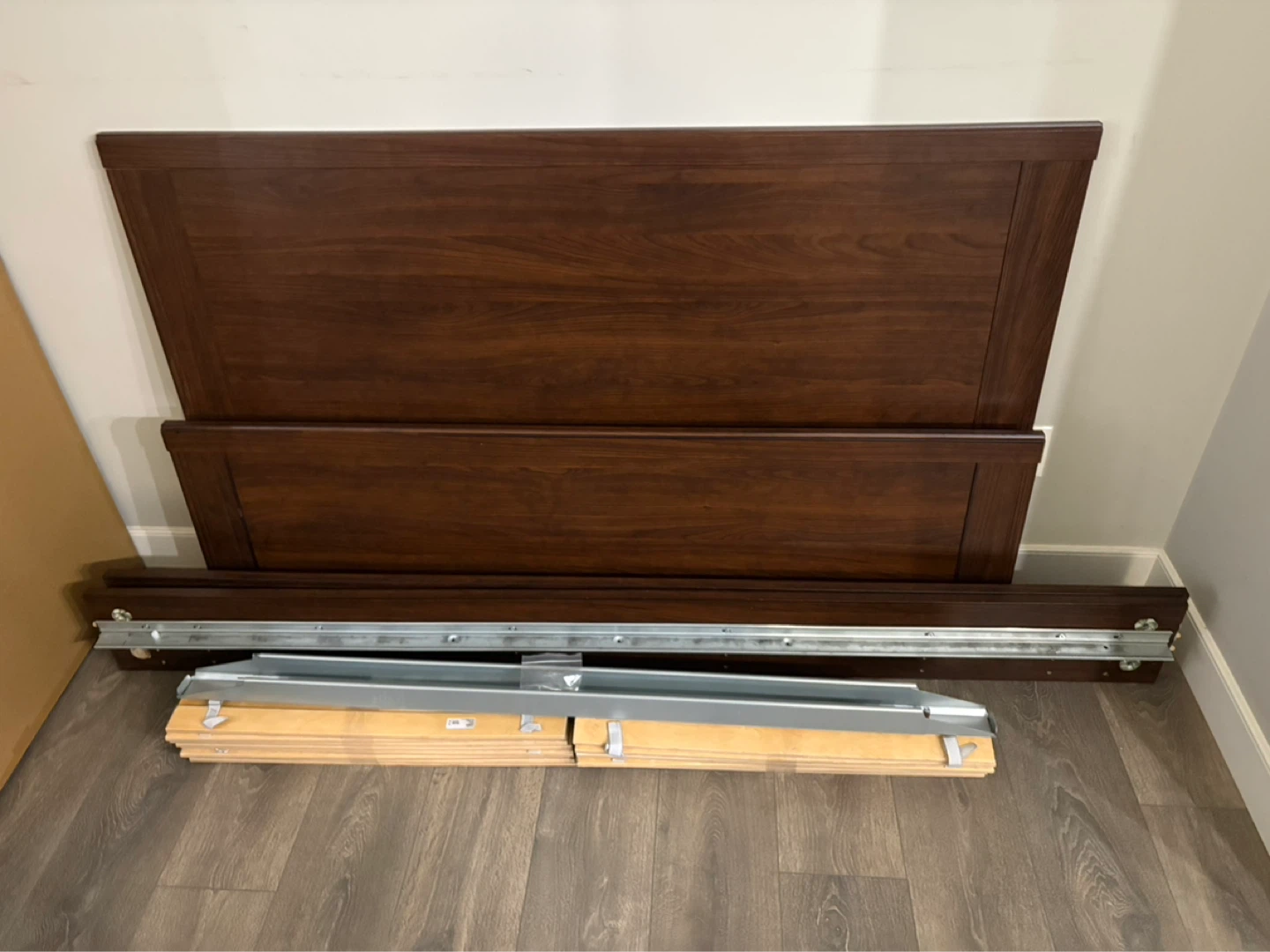 Full bed frame with drawers - photo 5