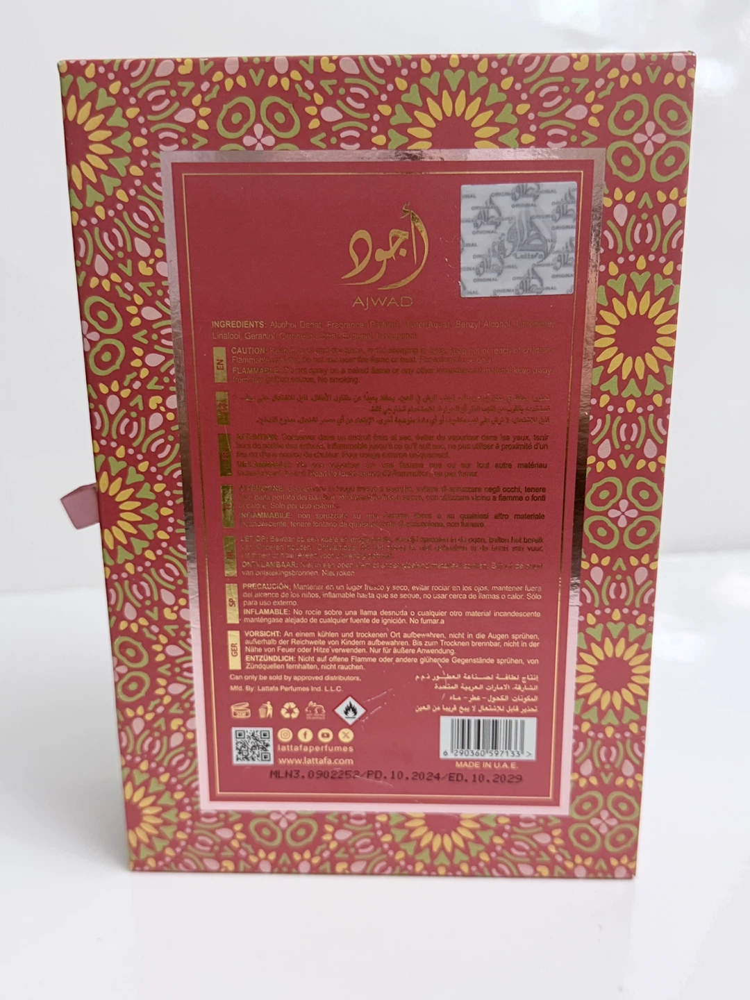 Lattafa Ajwad Eau de Parfum 60ml - photo 3