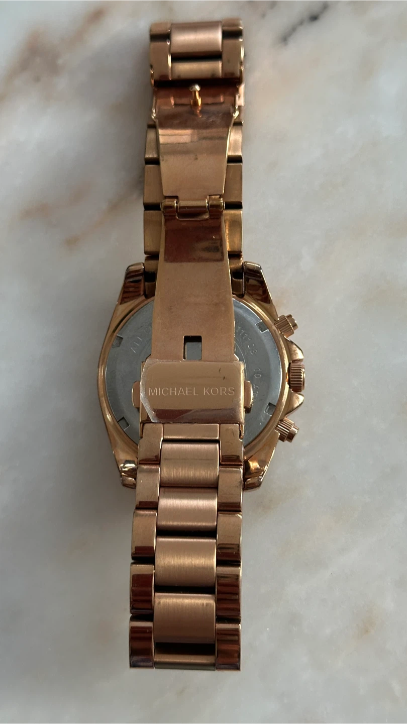 Michael Kors Gold Tone watch model number 5263 - photo 4