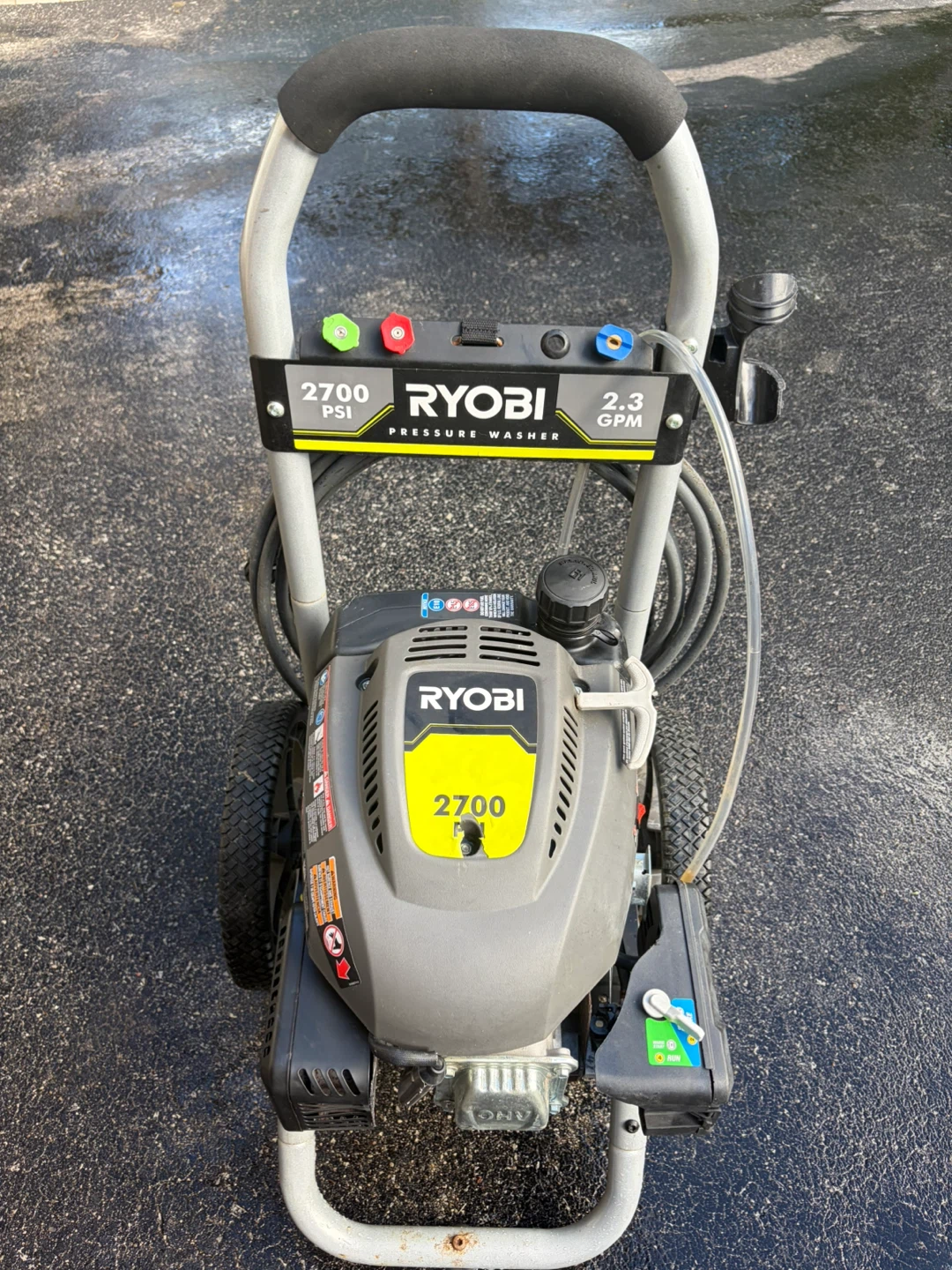 RYOBI RY8C2700 2700 PSI Gas Pressure Washer – Fully Working - photo 3