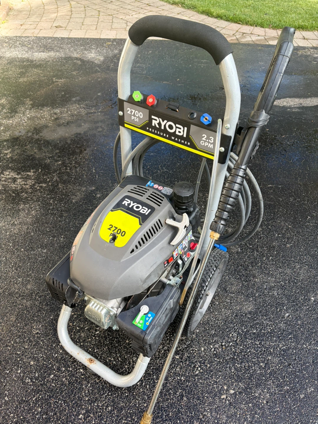 RYOBI RY8C2700 2700 PSI Gas Pressure Washer – Fully Working