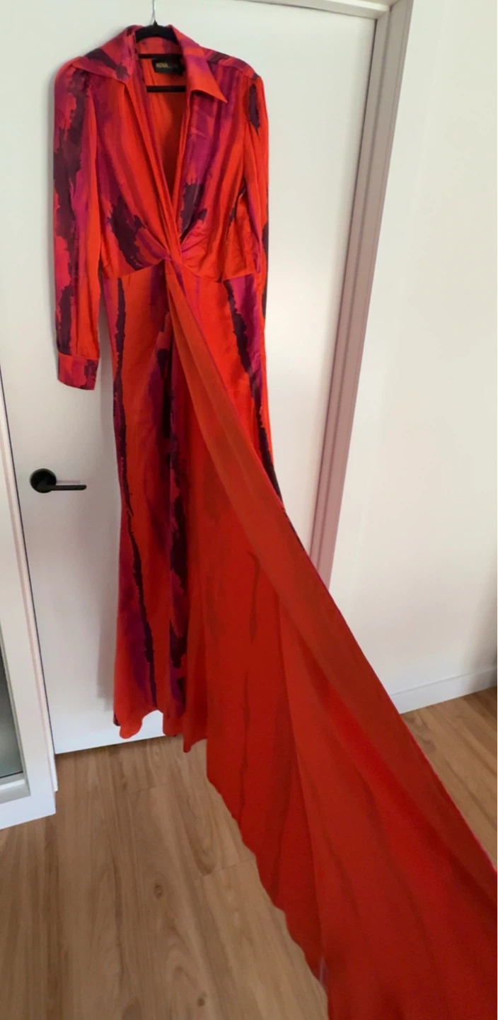 Gabriella  Red Swirl Maxi Dress - photo 2