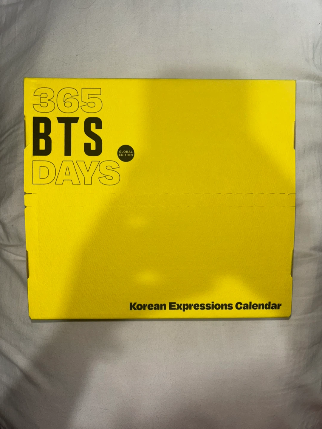 365 BTS DAYS Korean Expressions Calendar Global Edition