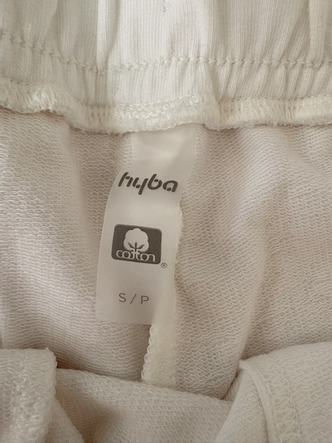 Hyba White Cotton Shorts S/P - photo 2