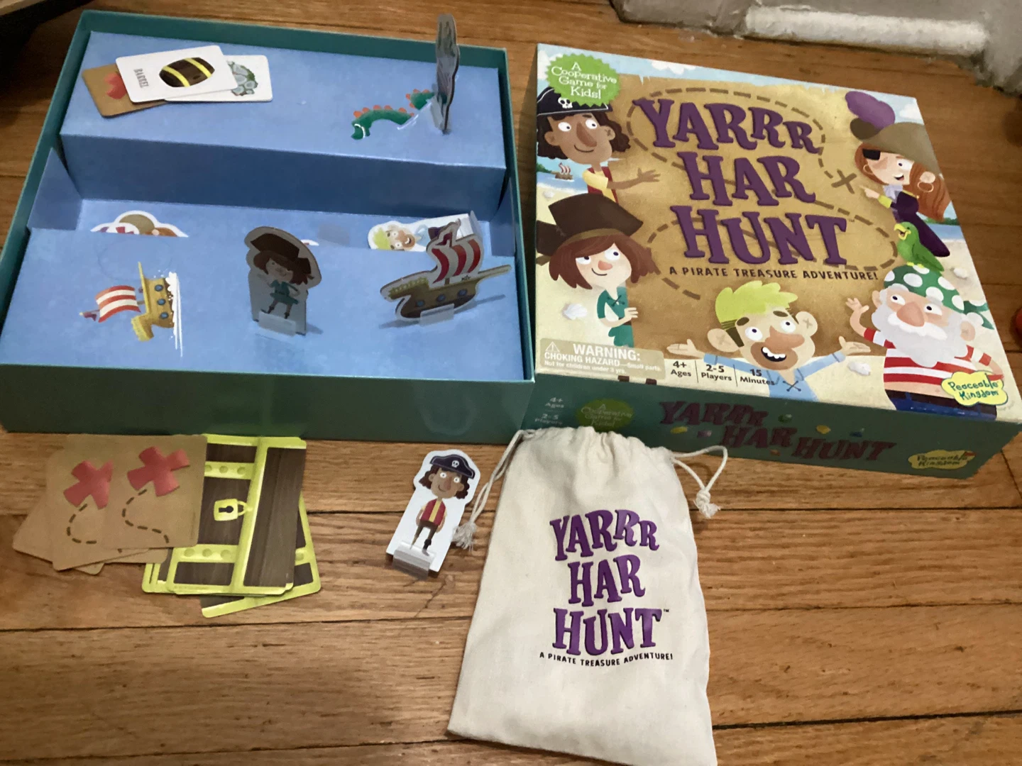 Yarrr Har Hunt Pirate Treasure Adventure Board Game - photo 2