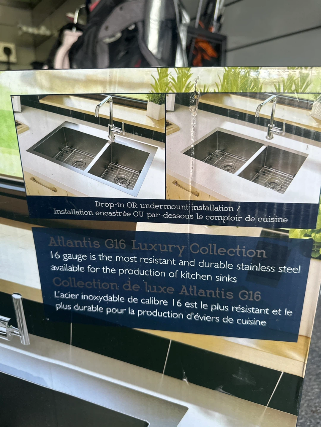 BRAND NEW Aqua Bay Artika Stainless Steel Kitchen Sink - G16 - photo 2