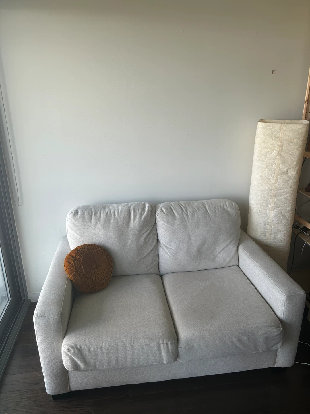 Cream 2 seater Sofa (made in Canada!)