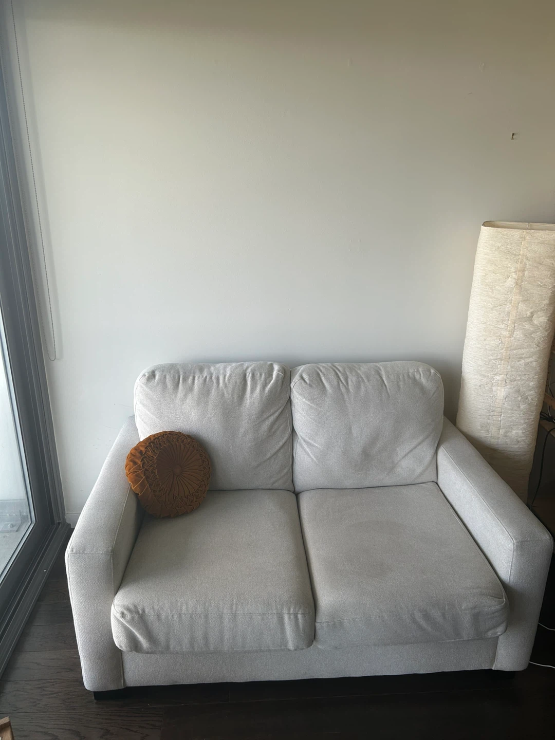 Cream 2 seater Sofa (made in Canada!) - photo 2